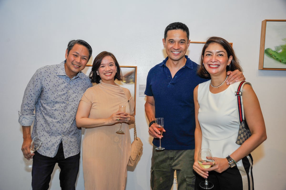Atty. Ed Relucio, Atty. Andrea Sese-Relucio, Raffy Ladao and Malou Araneta.